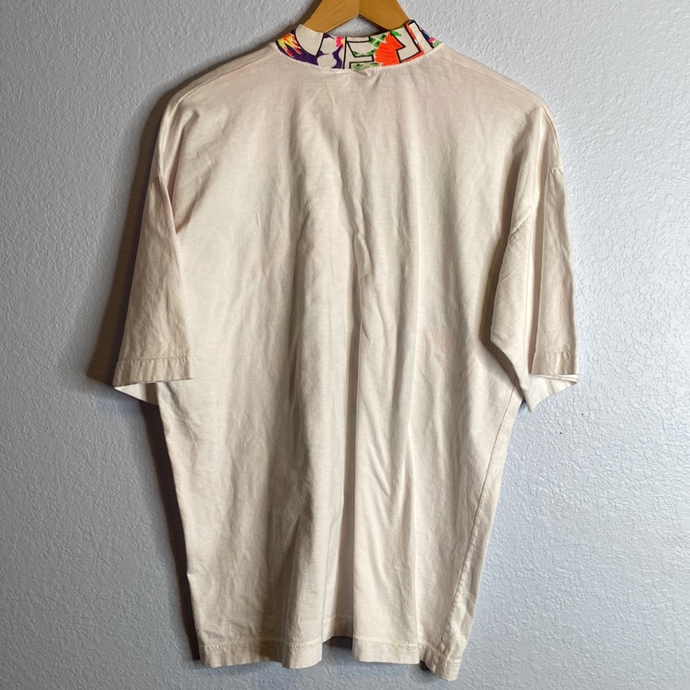 Vintage neon colored graphic oversized tee Brazil graphic - Picture 4 of 7